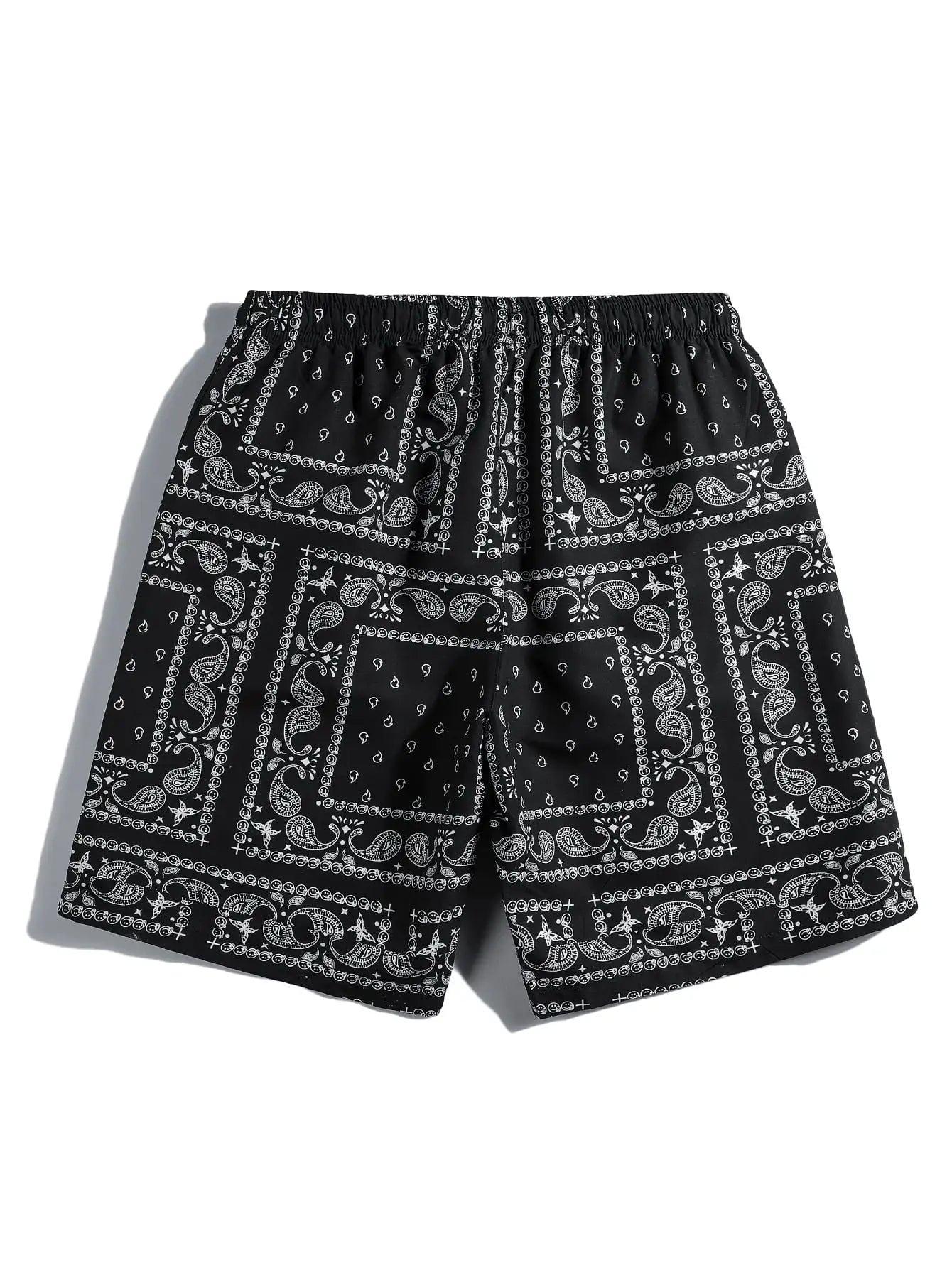 Graphic beach shorts